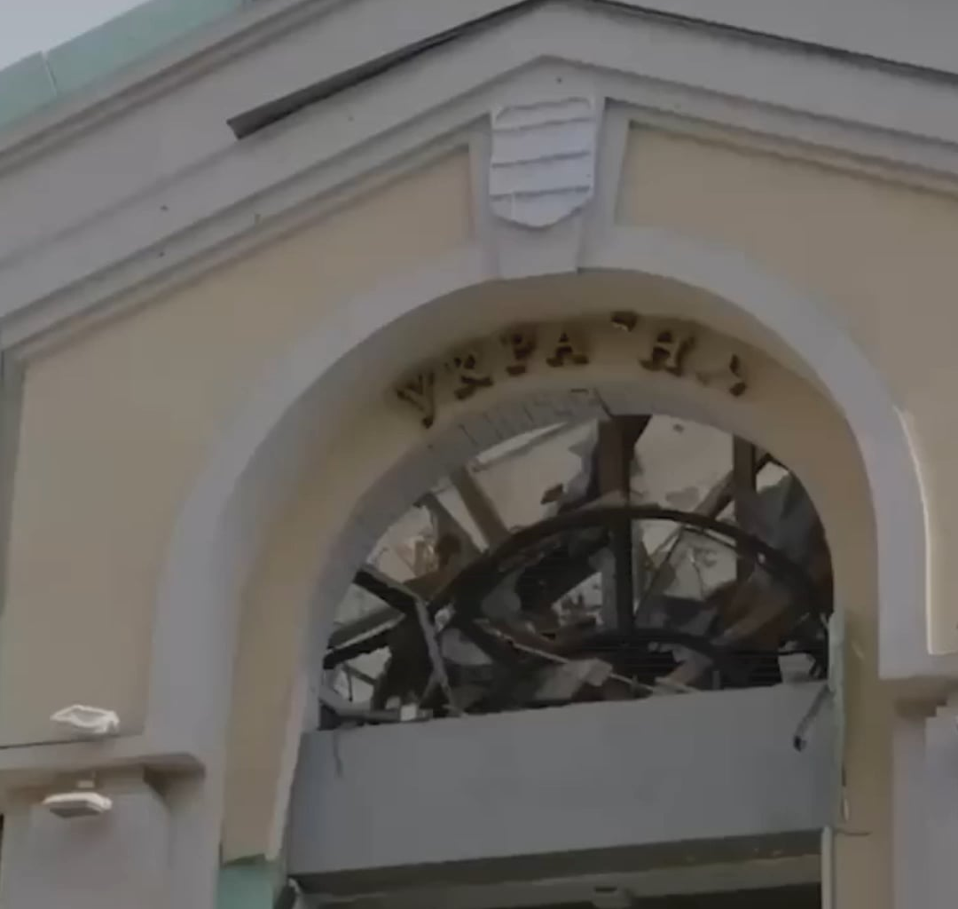 April 13, 2025, Sumy, Ukraine. Russians on purpose hit a highly populated area, killing 35 Ukrainian civilians and wound 129 more. What does Putin say? “So what”. No regrets, no condolences, nothing. “So what”.