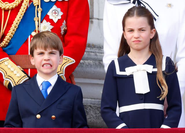 Getty Prince Louis and Princess Charlotte