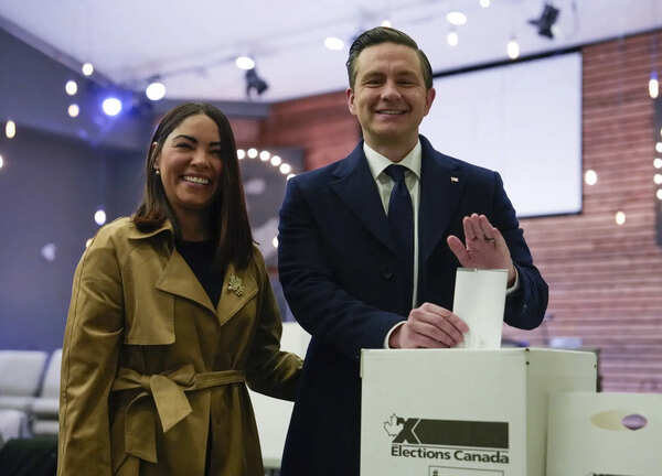 Canada Election 2025 Live Updates: Leaders vote, early ballot counting underway, results awaited