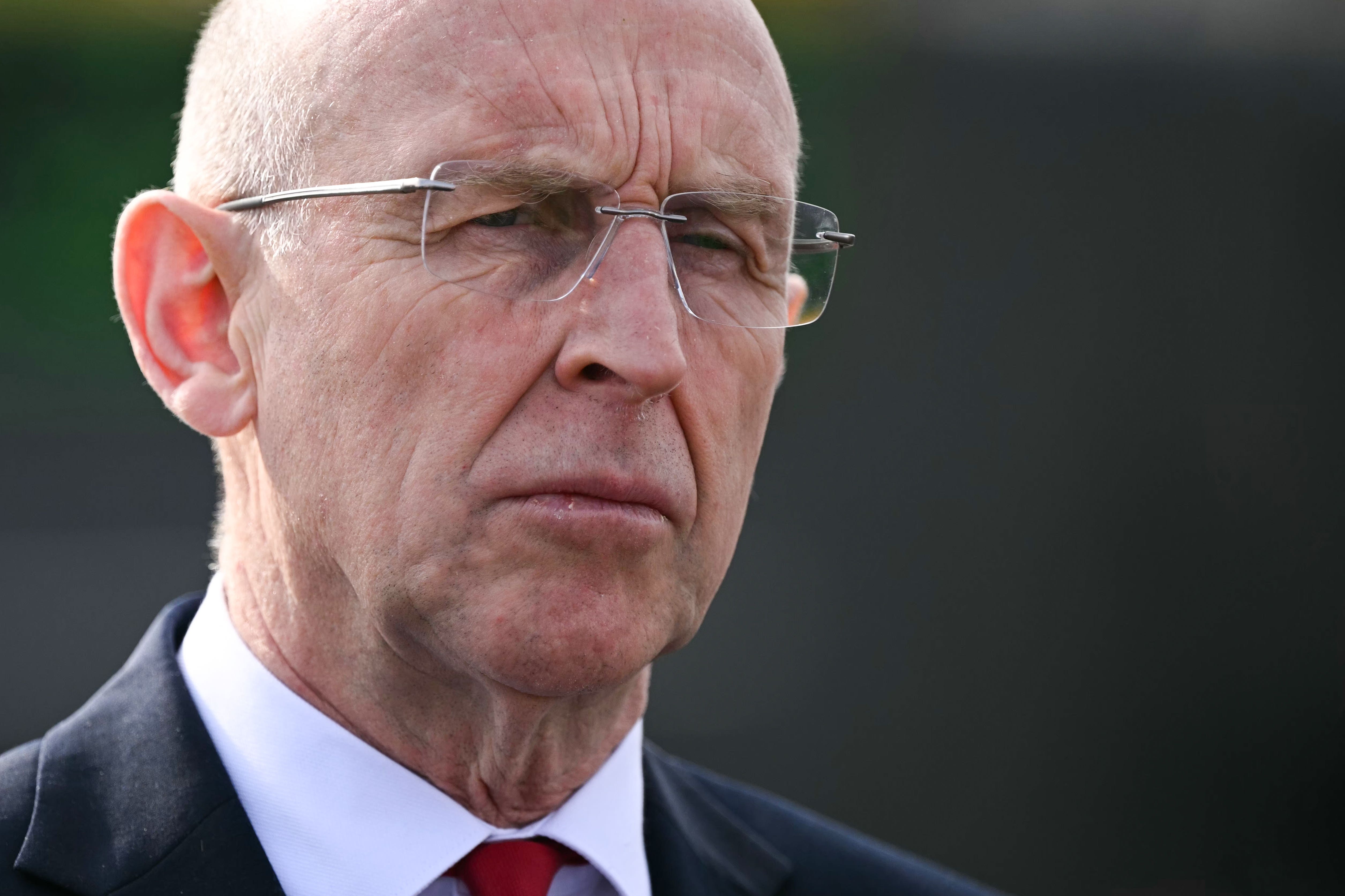 Mr Healey said the UK will not ‘jeopardise the peace by forgetting about the war’
