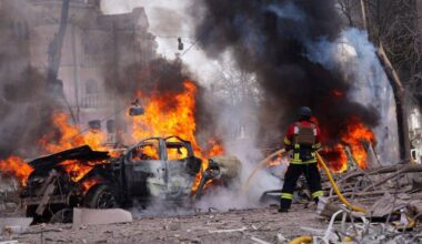 Russian missile strike kills at least 34 in Ukraine’s Sumy