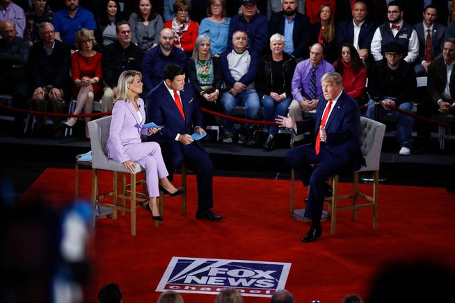 Medialer Lautsprecher des Präsidenten: Donald Trump im Gespräch mit Fox News.