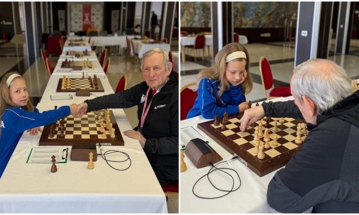 Girl,9, faces 85-year-old at European deaf chess champs in Croatia