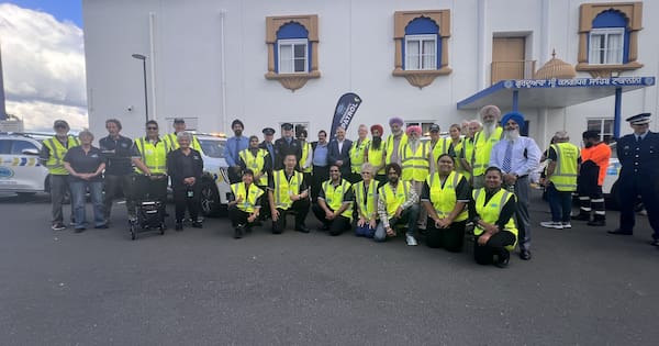 Sikh community take lead role in Takanini crime patrols