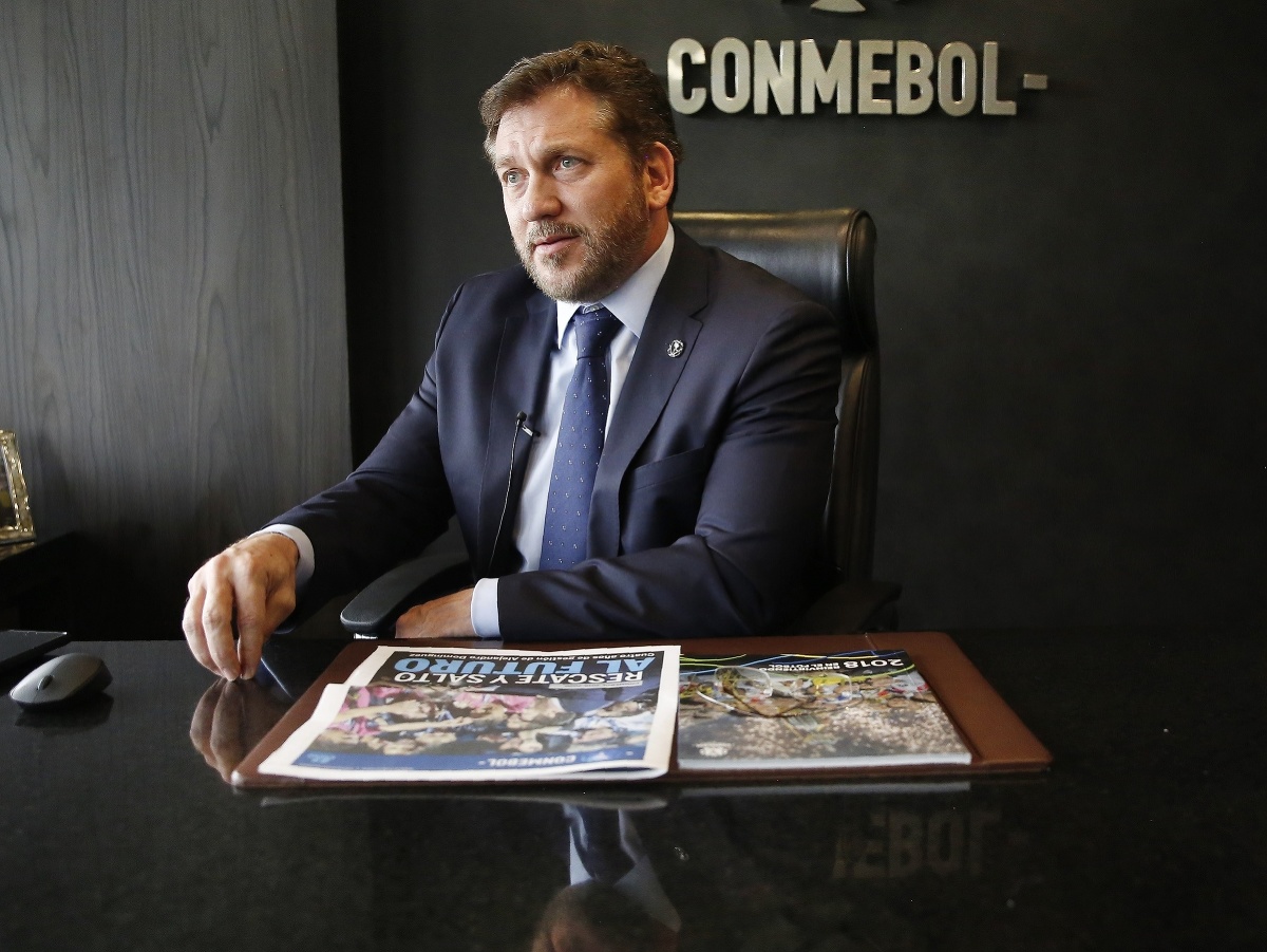 Prezident CONMEBOL Alejandro Domínguez
