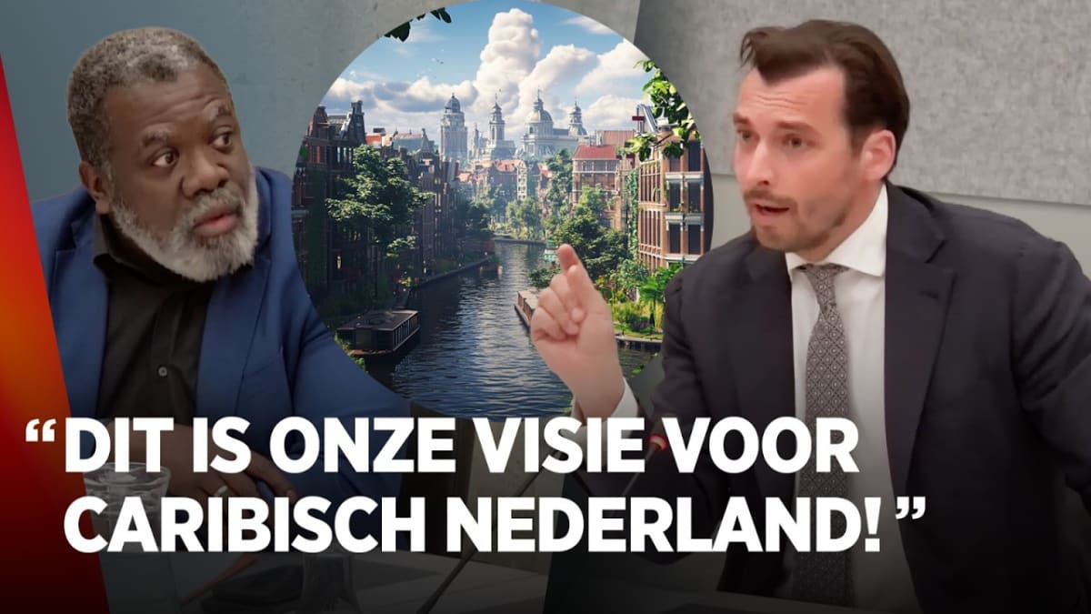 "Herstel het overzeese Nederlandse imperium", Thierry Baudet in debat over Caribisch Nederland