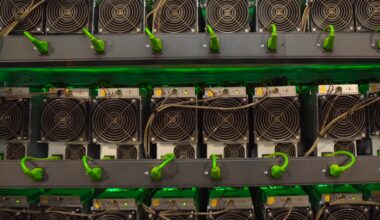Each mining transaction drains a massive amount of electrical power from the grid.