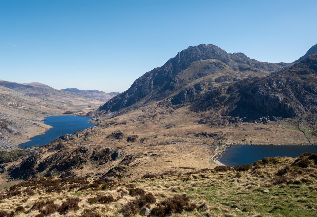 Ogwen Valley to Llanberis via Y Garn.