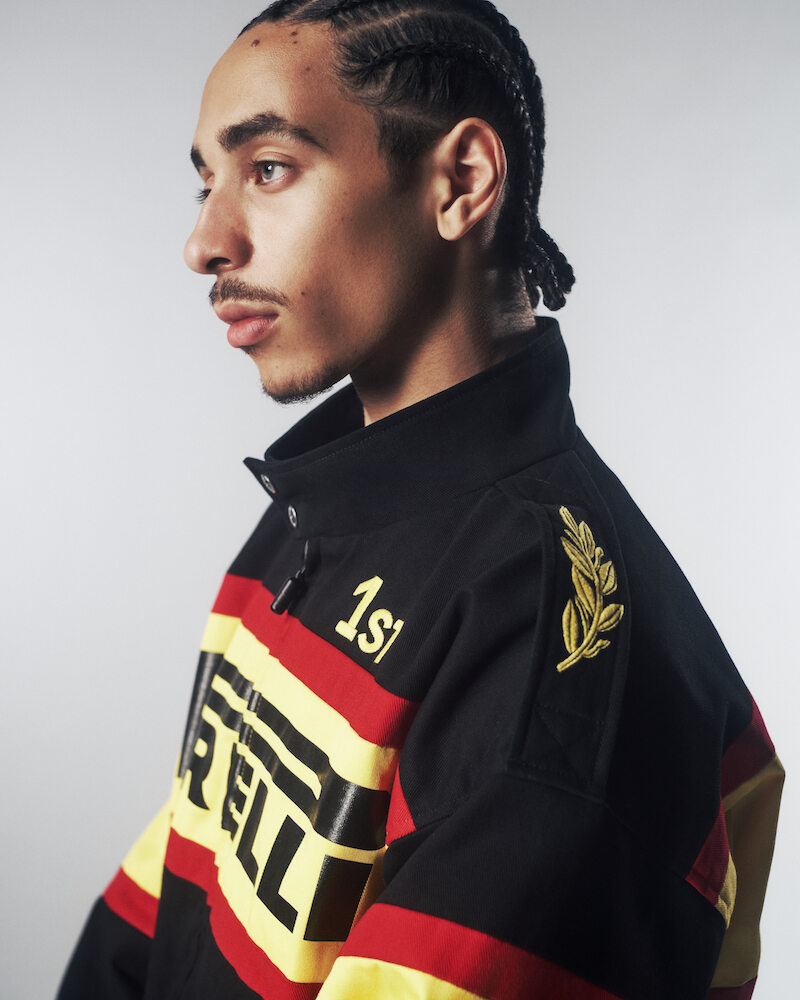 Rhude et Pirelli s'associent pour une capsule de vêtements