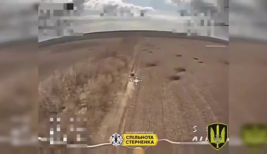 An unknown Ukrainian drone unit knocks out three Russian tanks with FPV drones (don't turn the sound on, they chose a horrible rendition of down with the sickness)