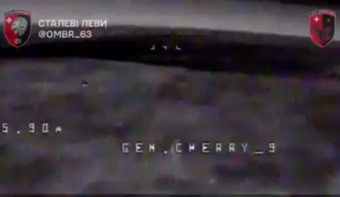 A Russian assault unit attempted to move across a field at night using blankets that hid their thermal signature, but drones of the 63rd brigade spotted them and eliminated them. (Music from source)