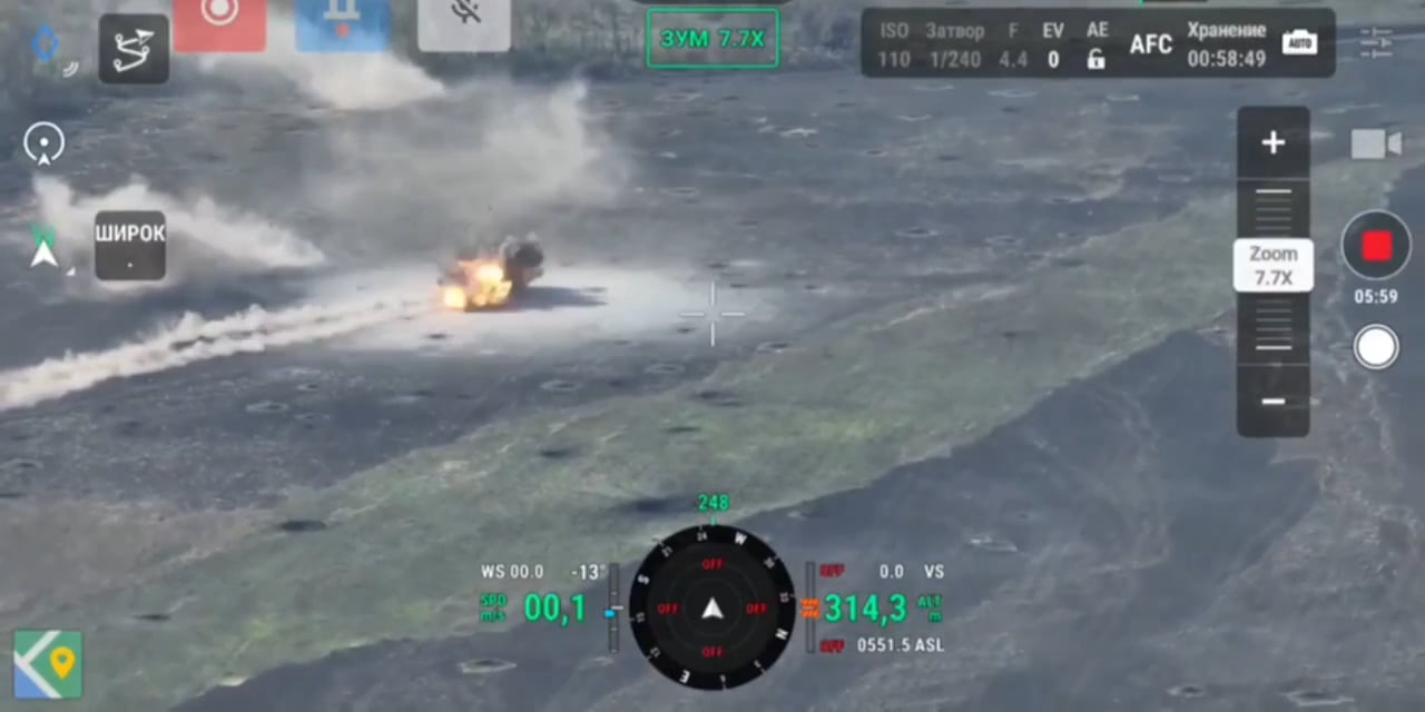 Another russian banzai charge on quads ends up in a minefield [April 2025]