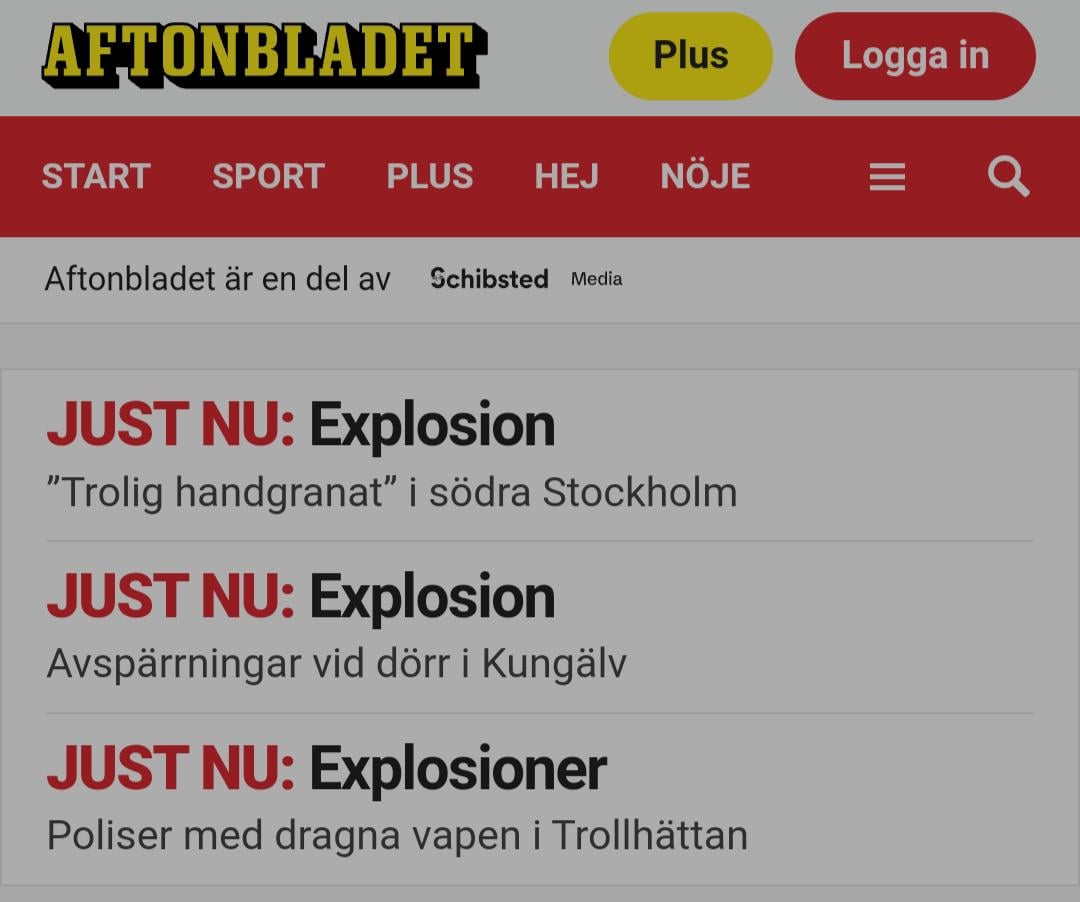 Godmorgon Sverige