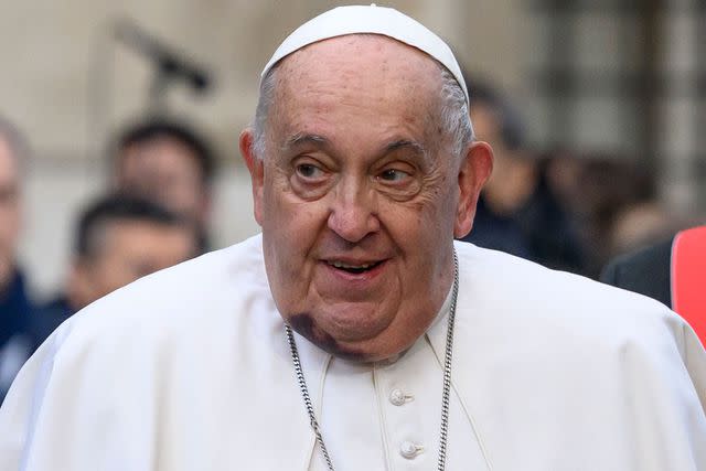 Antonio Masiello/Getty Pope Francis in December 2024