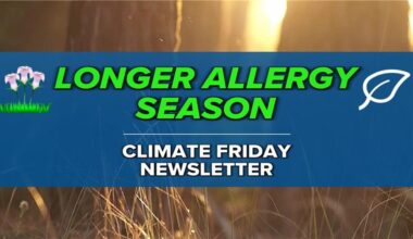 How are increasing temps impacting the allergy season? | Climate Friday