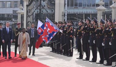 President Murmu Begins Historic Visit to Slovakia