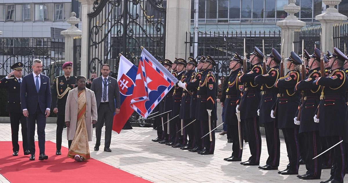 President Murmu Begins Historic Visit to Slovakia