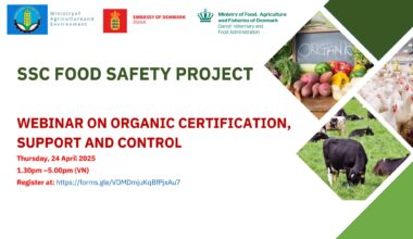 Denmark-Vietnam webinar on organic agriculture