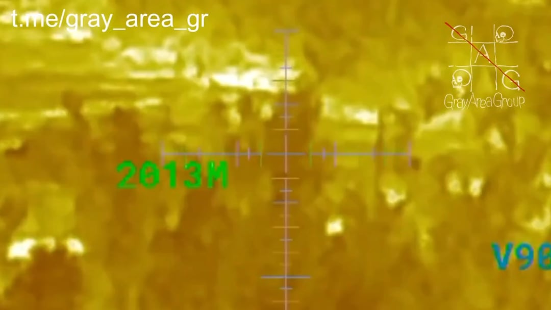 Ukrainian sniper of the "Gray Area Group" hit a Russian soldier at a distance of 2013m. [Published 23.04.2025]