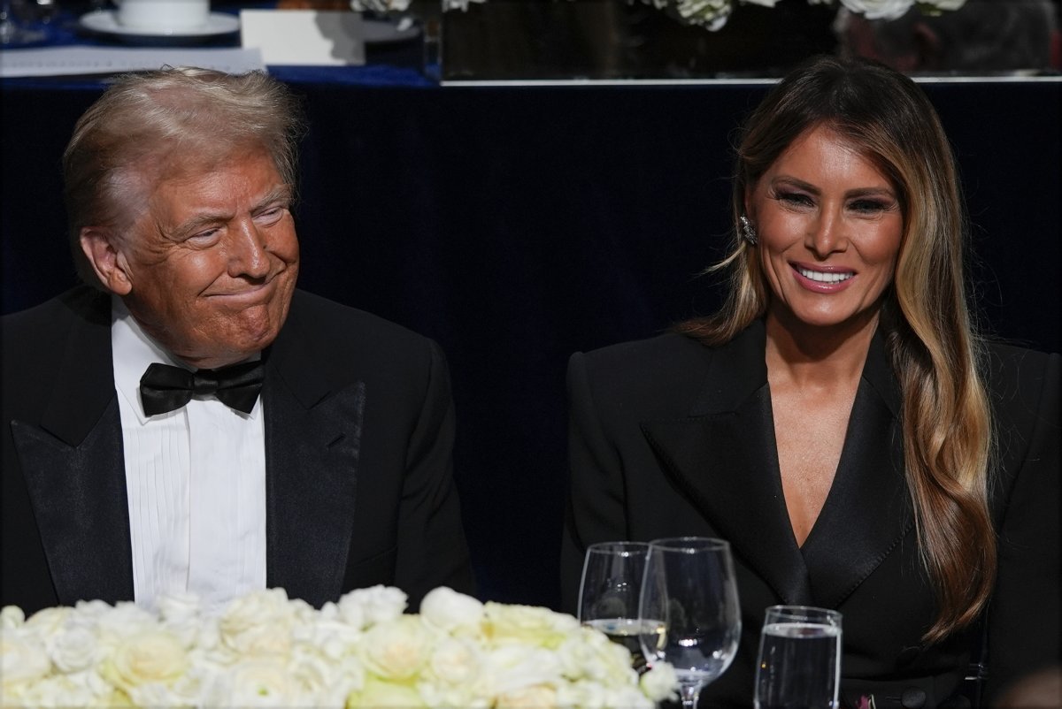 Donald Trump and Melania Trump