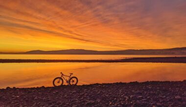 Sunrise in Rhos on sea