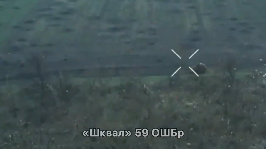 NSFW: Russian assault group in "Loaf"/"Bukhanka" transport van ambushed and taken out by small arms fire of soldiers of the 59th assault brigade. April 2025, Pokrovsk direction. [graphic content]