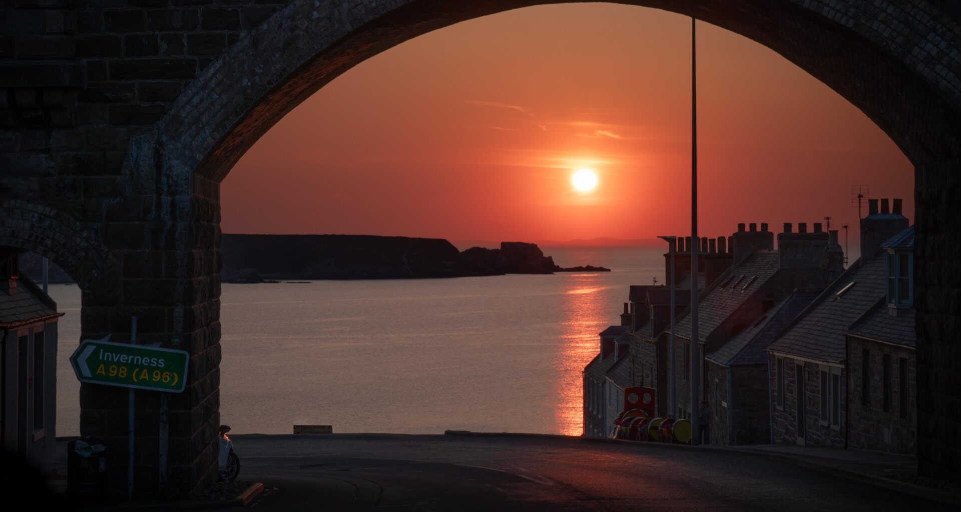 Sunset at Cullen