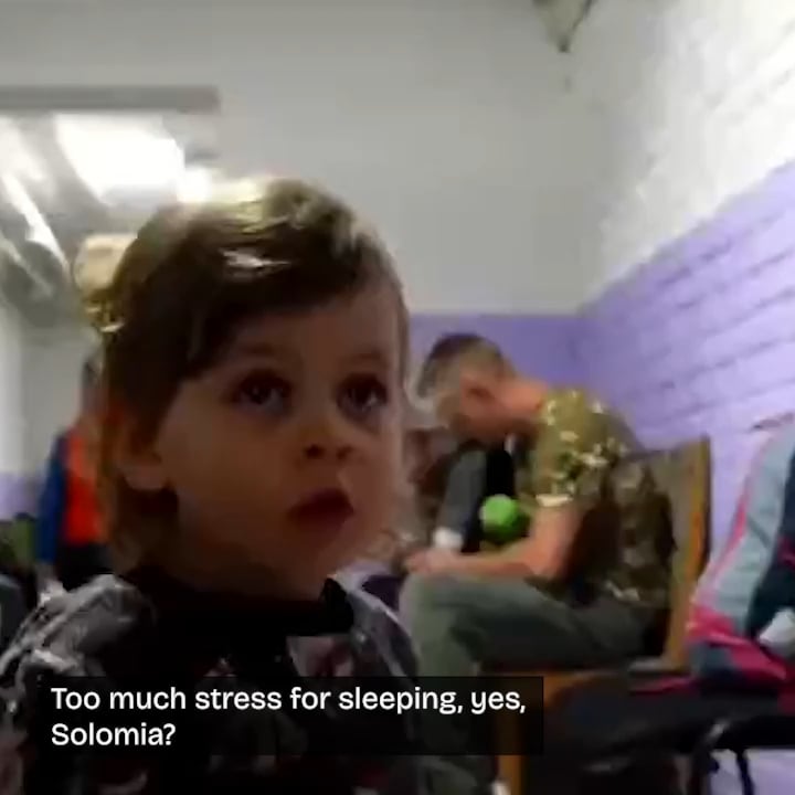Russian rocket attacks touch and ruin the lives of even the youngest people. If Russia is allowed to continue their terroristic operations, many lives will yet be destroyed. Heartbreaking interview of 2-year-old Solomia from Kyiv.