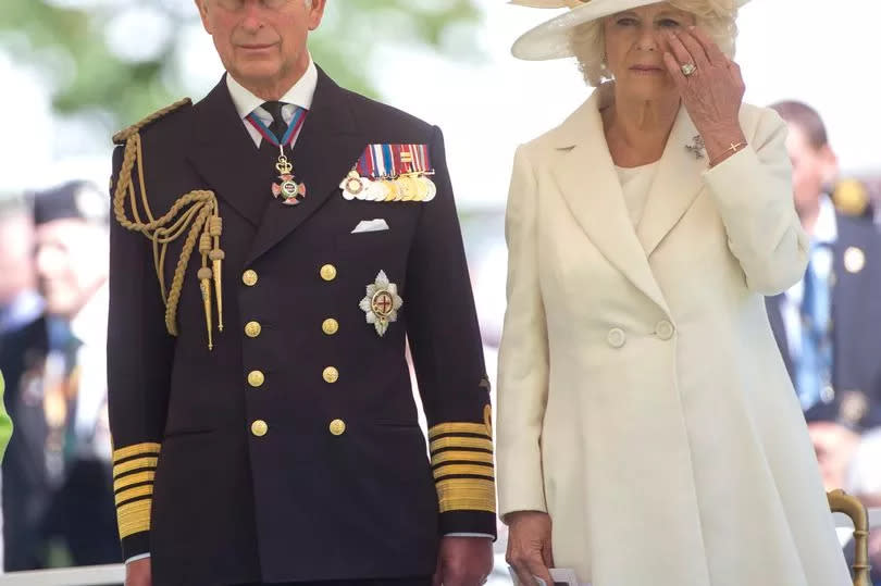 King Charles and Queen Camilla in Normandy
