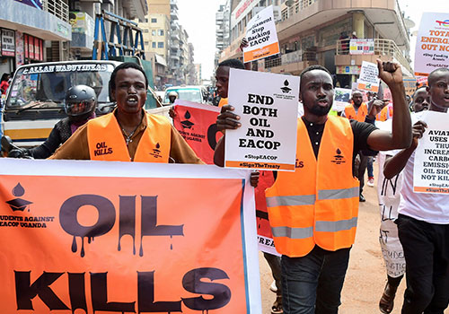 Ugandan crude export pipeline boost