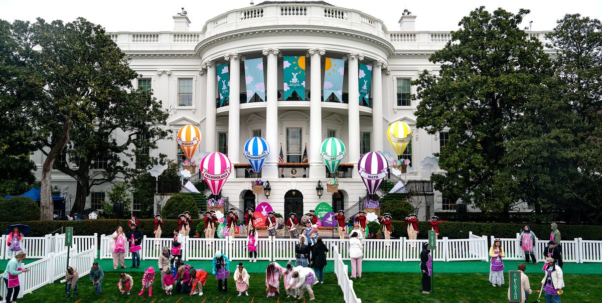 How the White House Easter Egg Roll Has Changed Over 146 Years