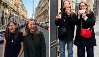 Hollywood Besties Jennifer Garner and Judy Greer Reunite in France