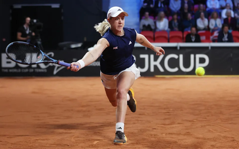 Sonay Kartal in action for Great Britain