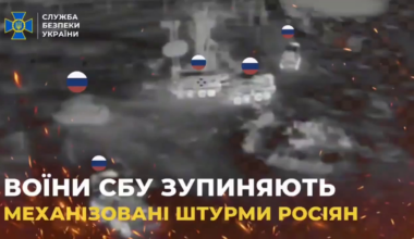 Compilation of repelled Russian assaults of the last two weeks by the Ukrainian Security Service.