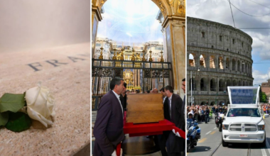 Pope's final procession: 11 symbolic moments from Francis' funeral cortege
