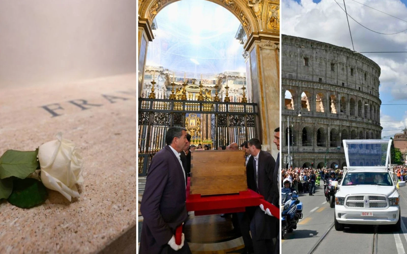 Pope's final procession: 11 symbolic moments from Francis' funeral cortege