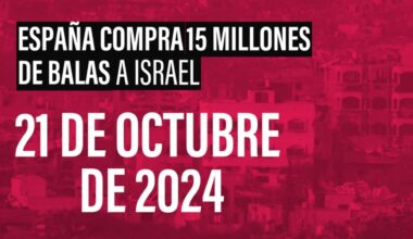 España compra balas a Israel el mismo día que 32 personas mueren en el Norte de Gaza