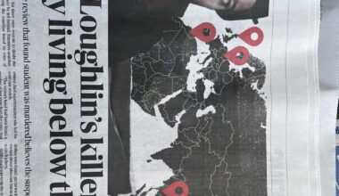 Killer on the run, tattoo on neck, could be living under an assumed name in Scotland, anyone seen him?
