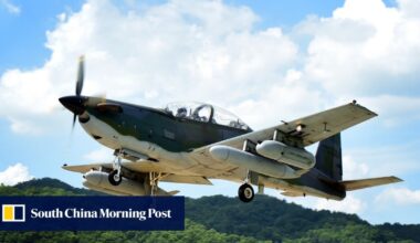 South Korea air force says pilot error caused aircraft to drop gun pods, fuel tanks