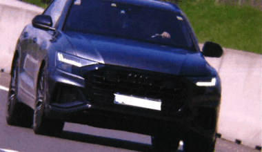 Na avtocesti za več kot 70 kilometrov na uro prekoračil hitrost