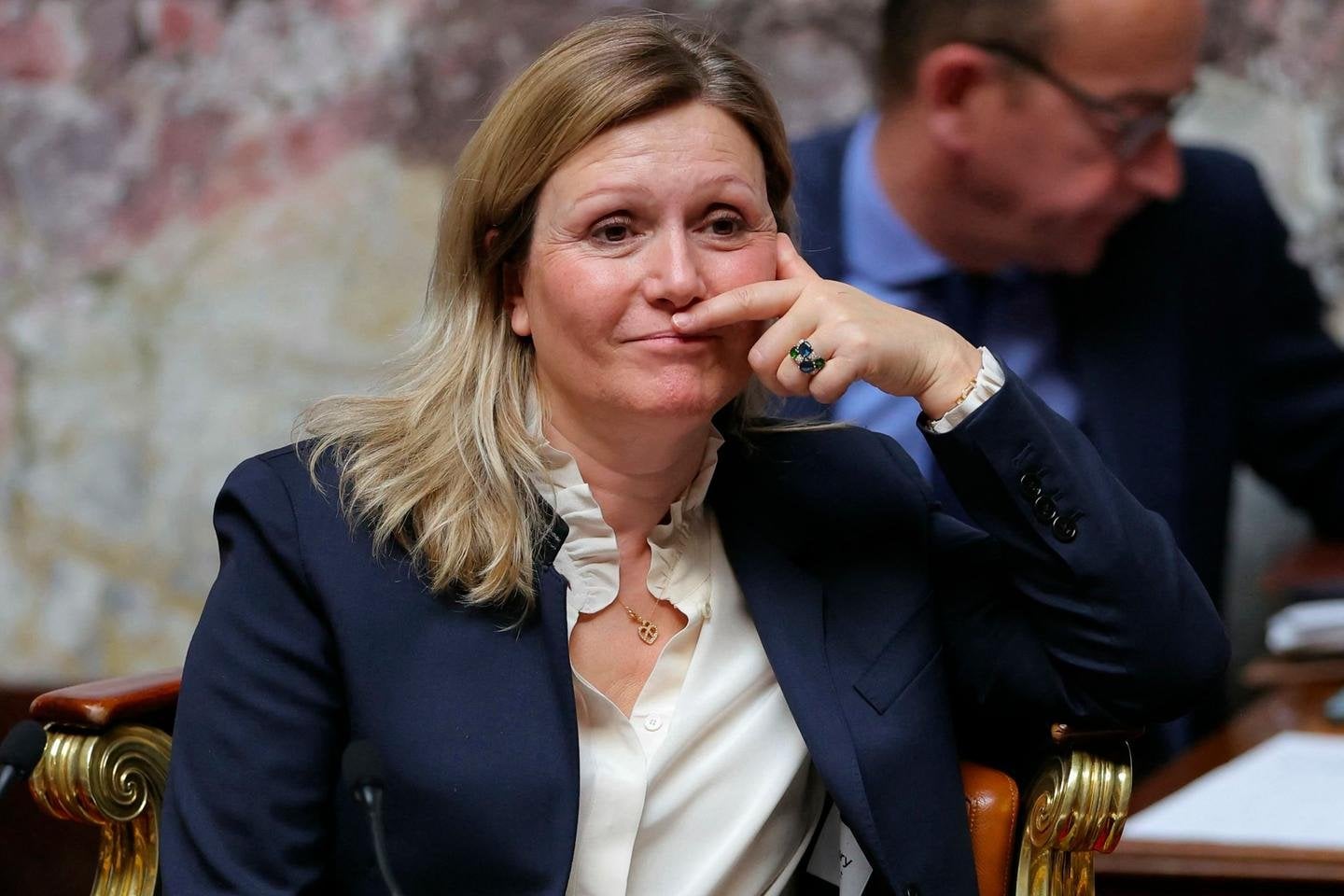 Yaël Braun-Pivet dit avoir « eu tort » de « choisir » le terme de « soutien inconditionnel » de la France à Israël après le 7-Octobre