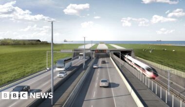 The record-breaking tunnel being built from Denmark to Germany