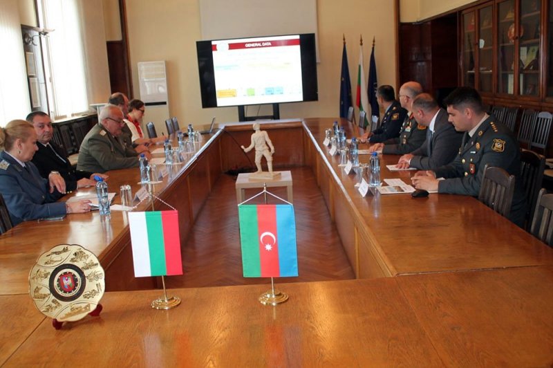 Azerbaijan’s National Defense University delegation visits Bulgaria Azerbaijan’s National Defense University delegation visits Bulgaria
