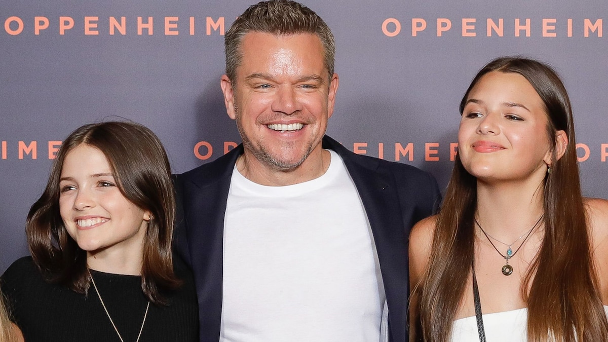 Matt Damon's emotional moment with his daughters in Italy on the set of 'The Odyssey'