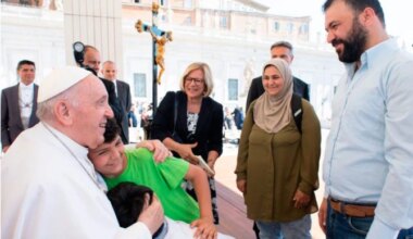 Kurdish family helped by Pope Francis: ‘He saved us’