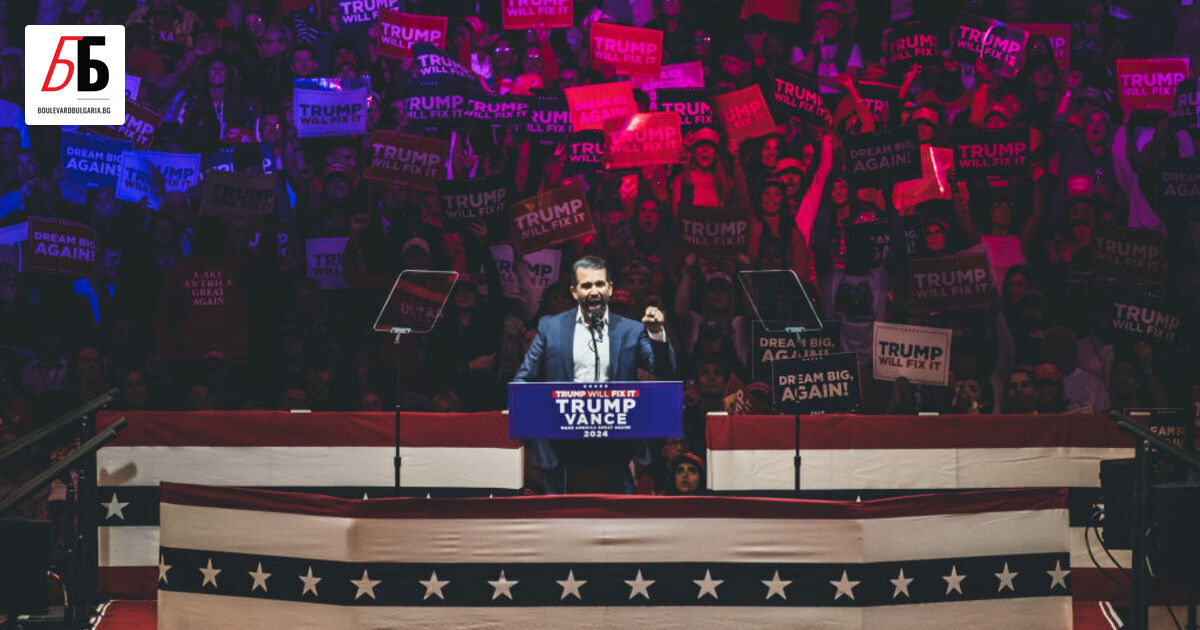 Синът на Доналд Тръмп пристигна в България - Важно днес