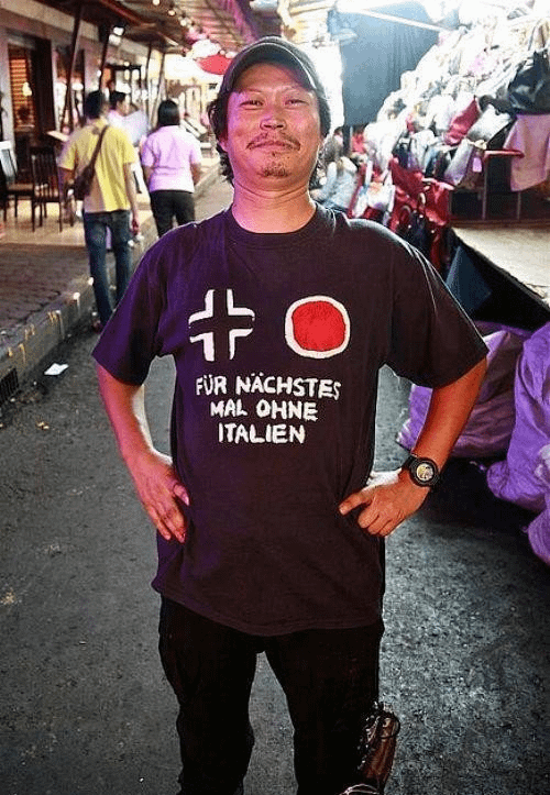 Casual Japansese racism