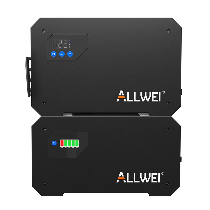 The ALLWEI BM1600 Balcony Power Plant with B160 Expansion Battery