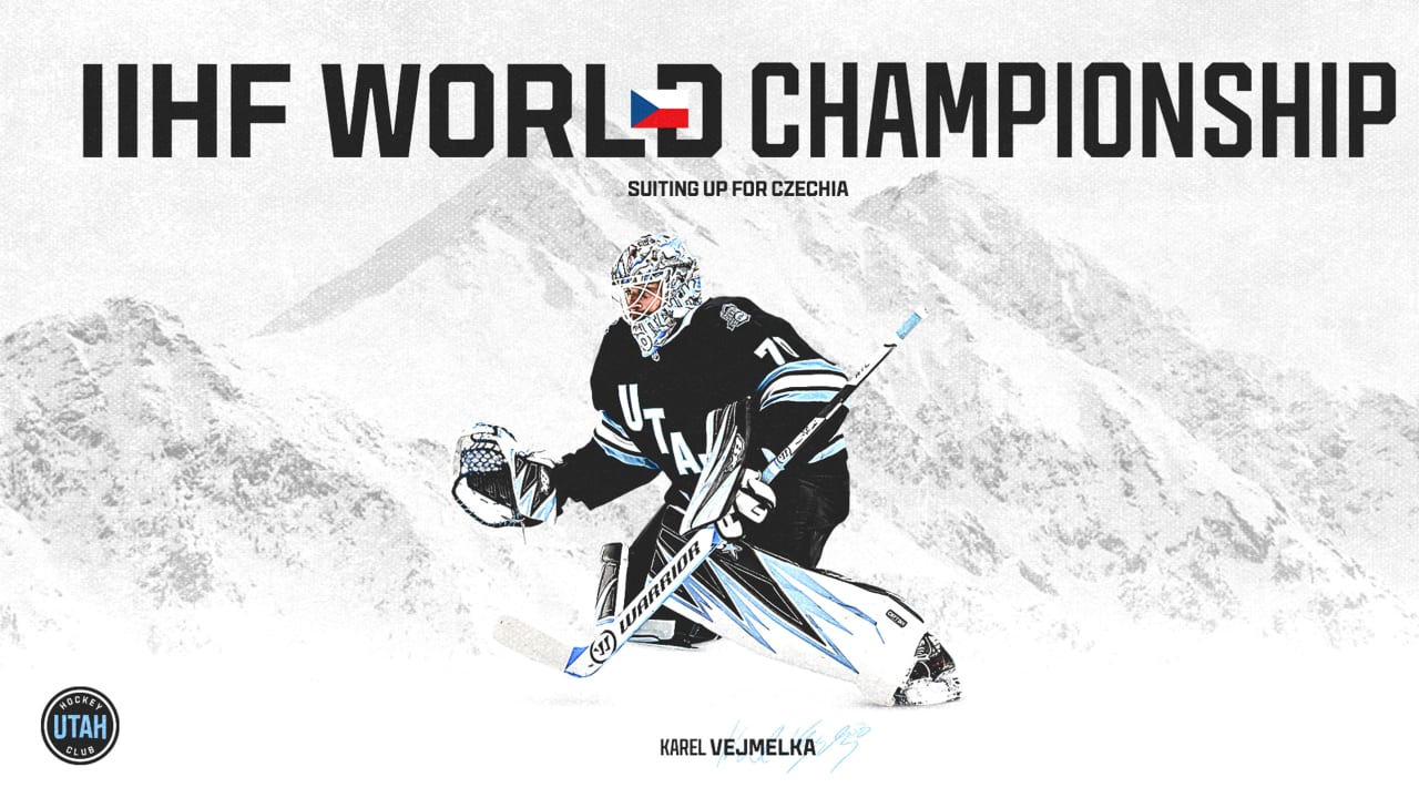 Vejmelka to Represent Czechia at 2025 IIHF World Championship