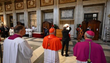 Pope Francis funeral: Pontiff buried at St. Mary Major basilica after 400,000 attend final farewell